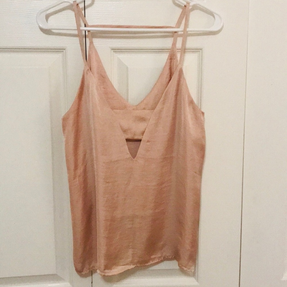 Silky Sexy Cutout Tank